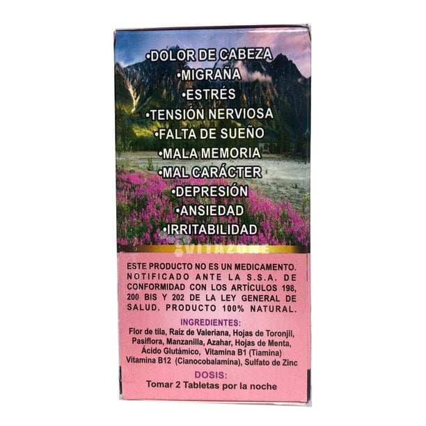 ME VALE MADRE HERBAL SUPPLEMENT
