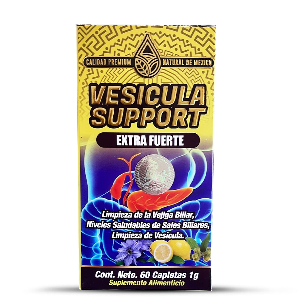 VESICULA SUPPORT SUPLEMENT FORMULA NATURAL EXTRA FUERTE