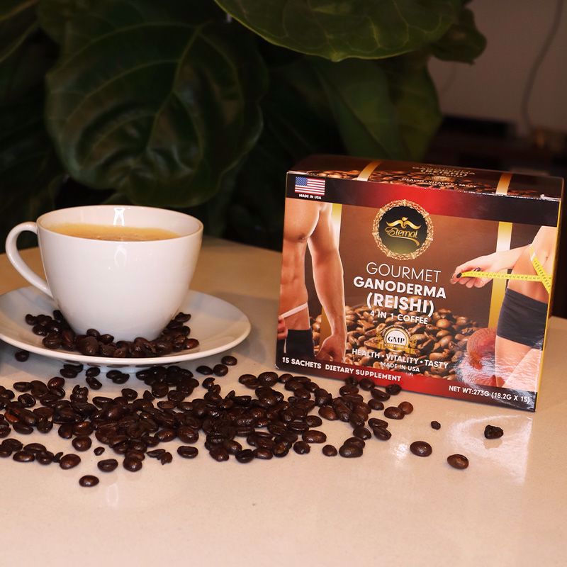 GANODERMA REISHI COFFE 4 IN 1 VITALITY AND WELLNESS BLEND