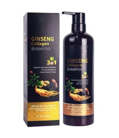 Meidu Ginseng Collagen Shampoo – Strengthening & Moisturizing Hair Care