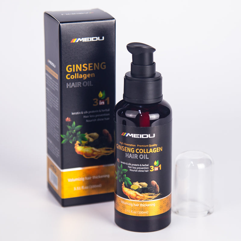 HAIR CARE TREATMENT HERBAL KERATINE GINGER COLLAGEN ESSENTIAL SERUM HAIR OIL