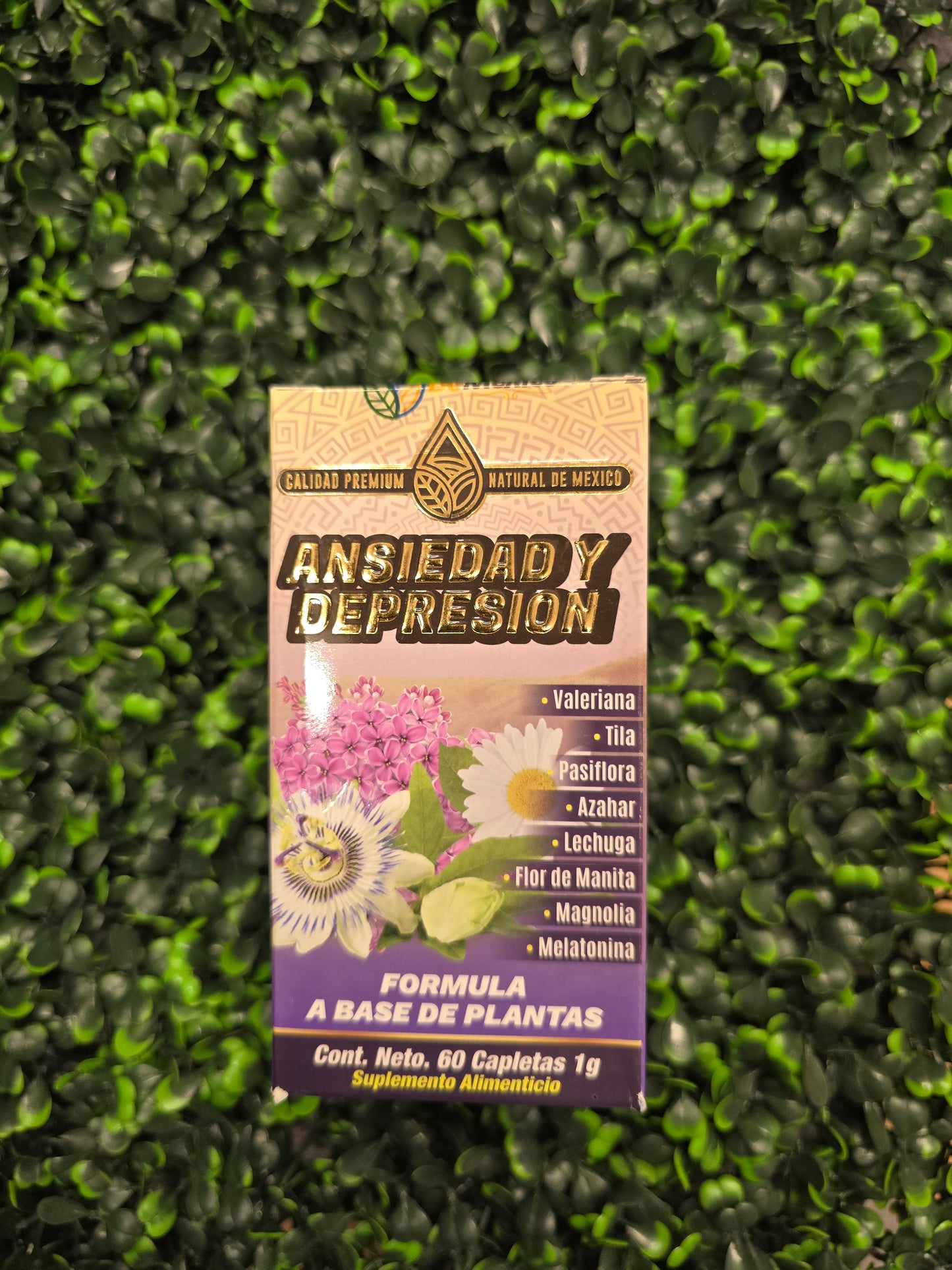 ANSIEDAD Y DEPRESION HERBAL SUPLEMENT CAPLETS