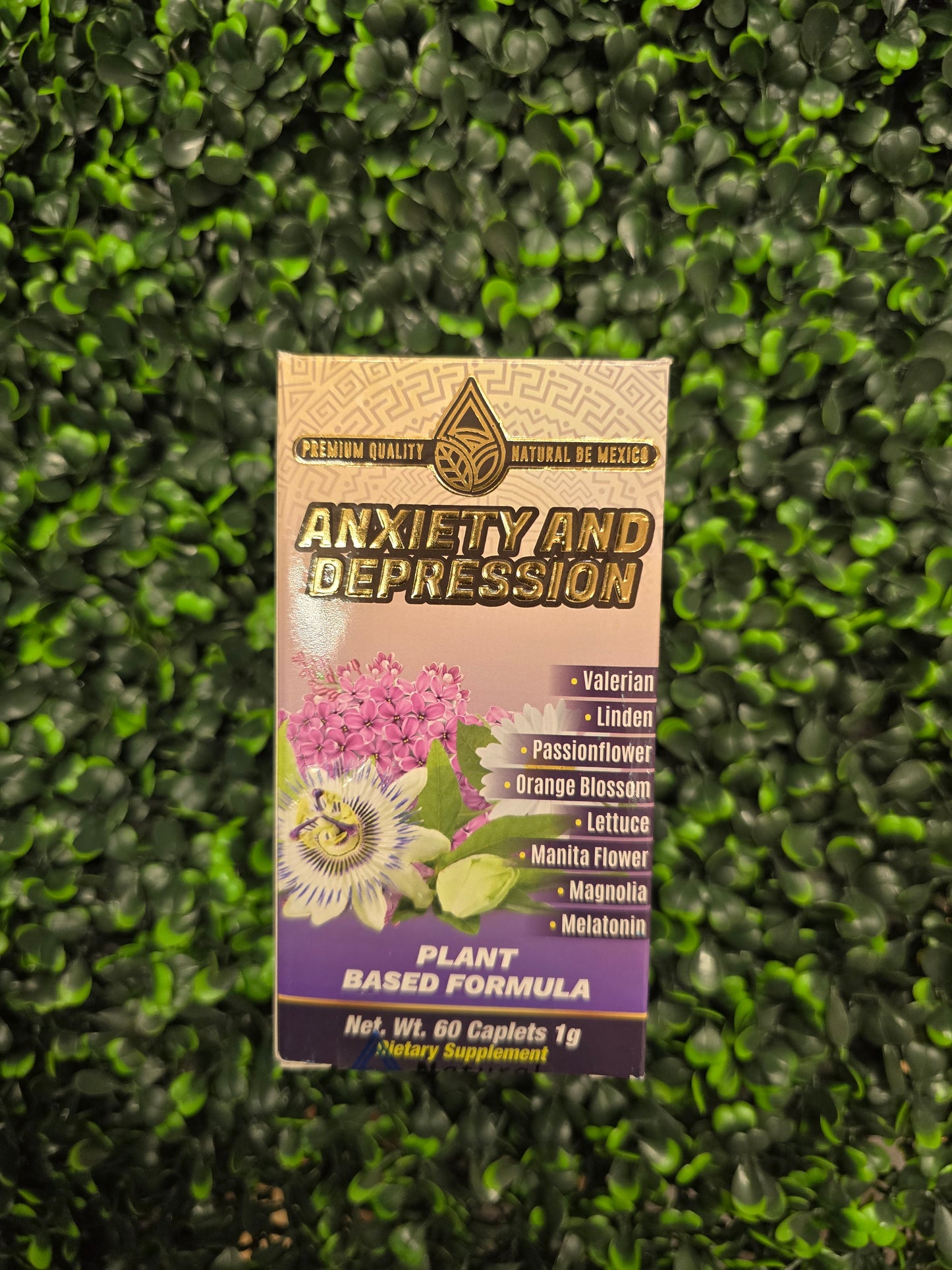 ANSIEDAD Y DEPRESION HERBAL SUPLEMENT CAPLETS