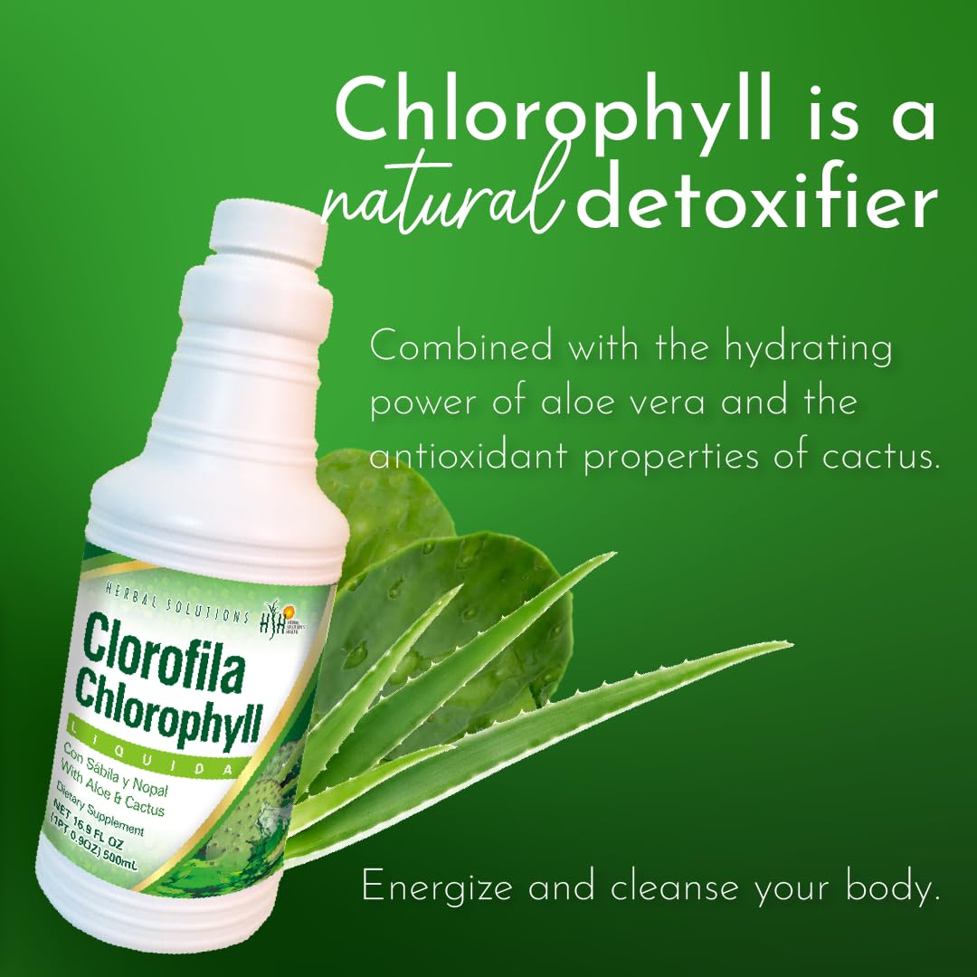 CLOROFILA CHLOROPHYLL IMMUNE AND LYMPHATIC CLEANSING AND DETOX LIQUID