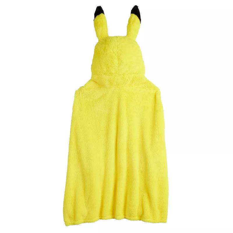 POKEMON PIKACHU HOODED THROW BLANKET