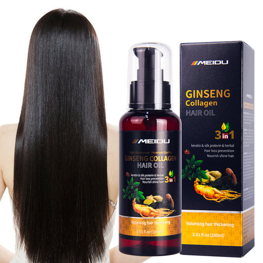 HAIR CARE TREATMENT HERBAL KERATINE GINGER COLLAGEN ESSENTIAL SERUM HAIR OIL
