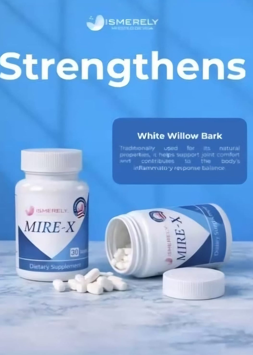 FTX ISMERELY NOW MIRE-X SUPLEMENTO CON VITAMINA C D E CARTÍLAGO DE TIBURON COLAGENO GUASIMO Y ENCINO