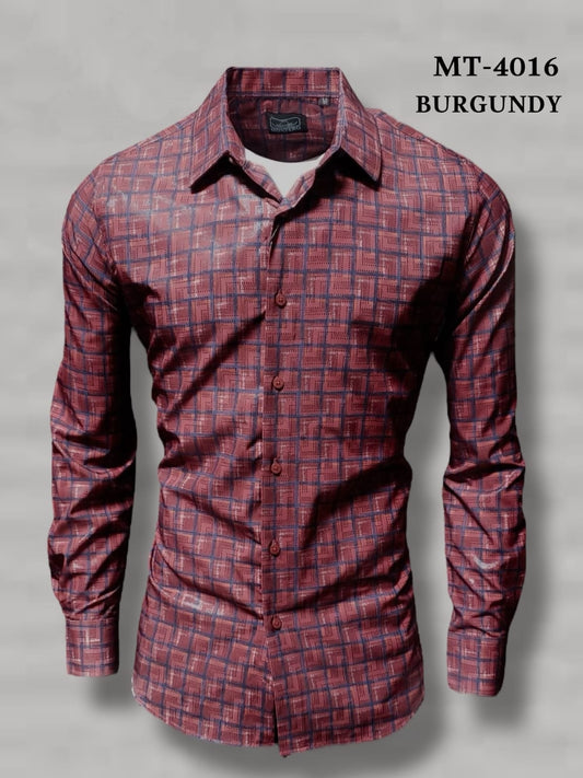 ANGEL PRINTED MODERN LONG SLEEVE SHIRT