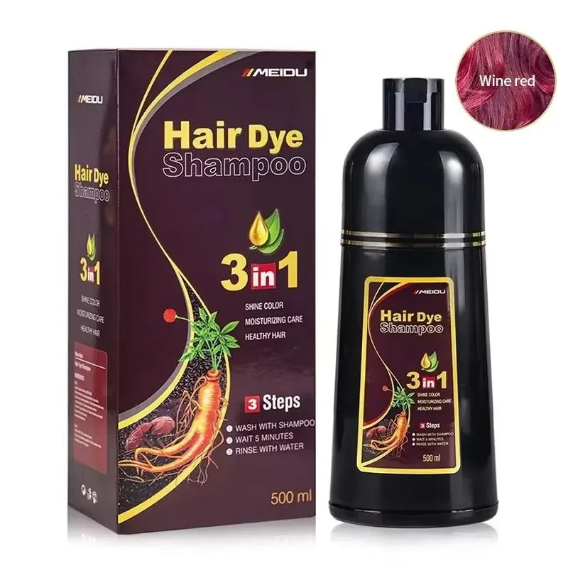 MEIDU HAIR DAY SHAMPOO 500ML  DIFERENTES COLORES