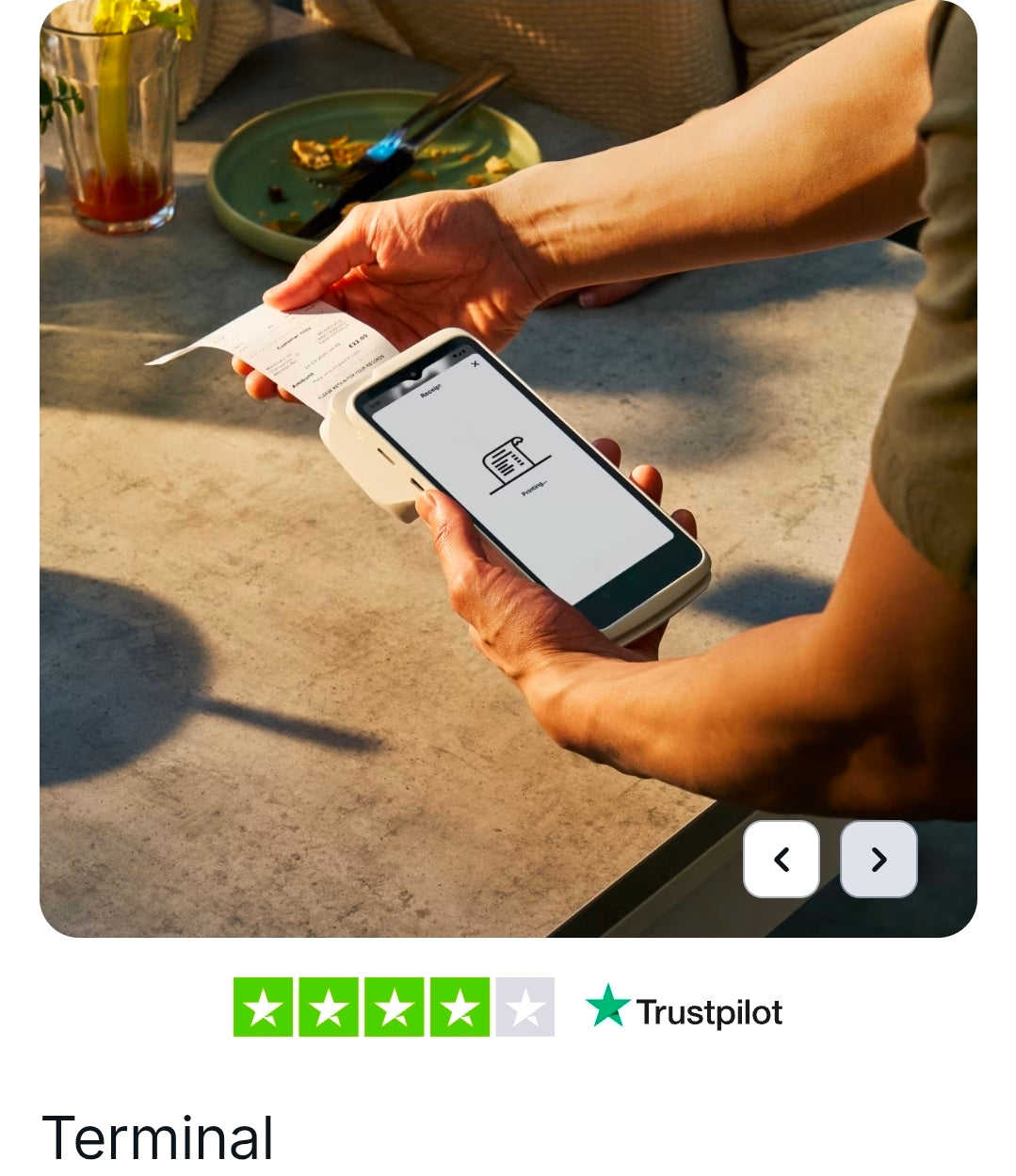 TERMINAL CARD READER