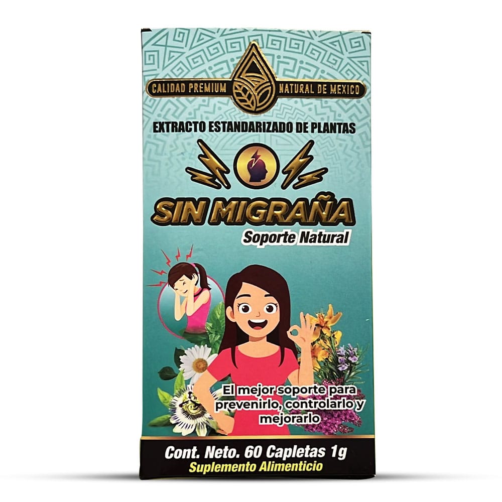 SIN MIGRAÑA SUPLEMENTO NATURAL