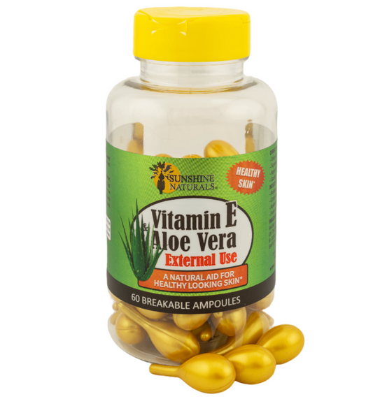 VITAMIN E ALOE VERA 60 BREAKABLE AMPOULES