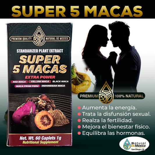 SUPER 5 MACAS PERUANAS SUPLEMENTO