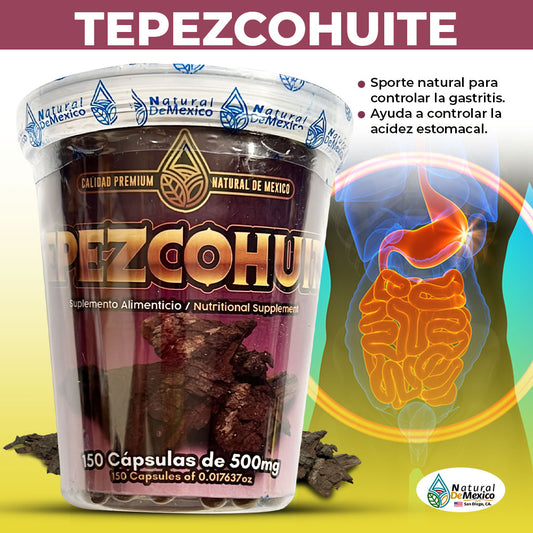TEPEZCOHUITE CAPSULAS