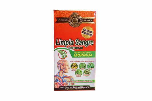 LIMPIA SANGRE COMPUESTO REFORZADO CON MORINGA