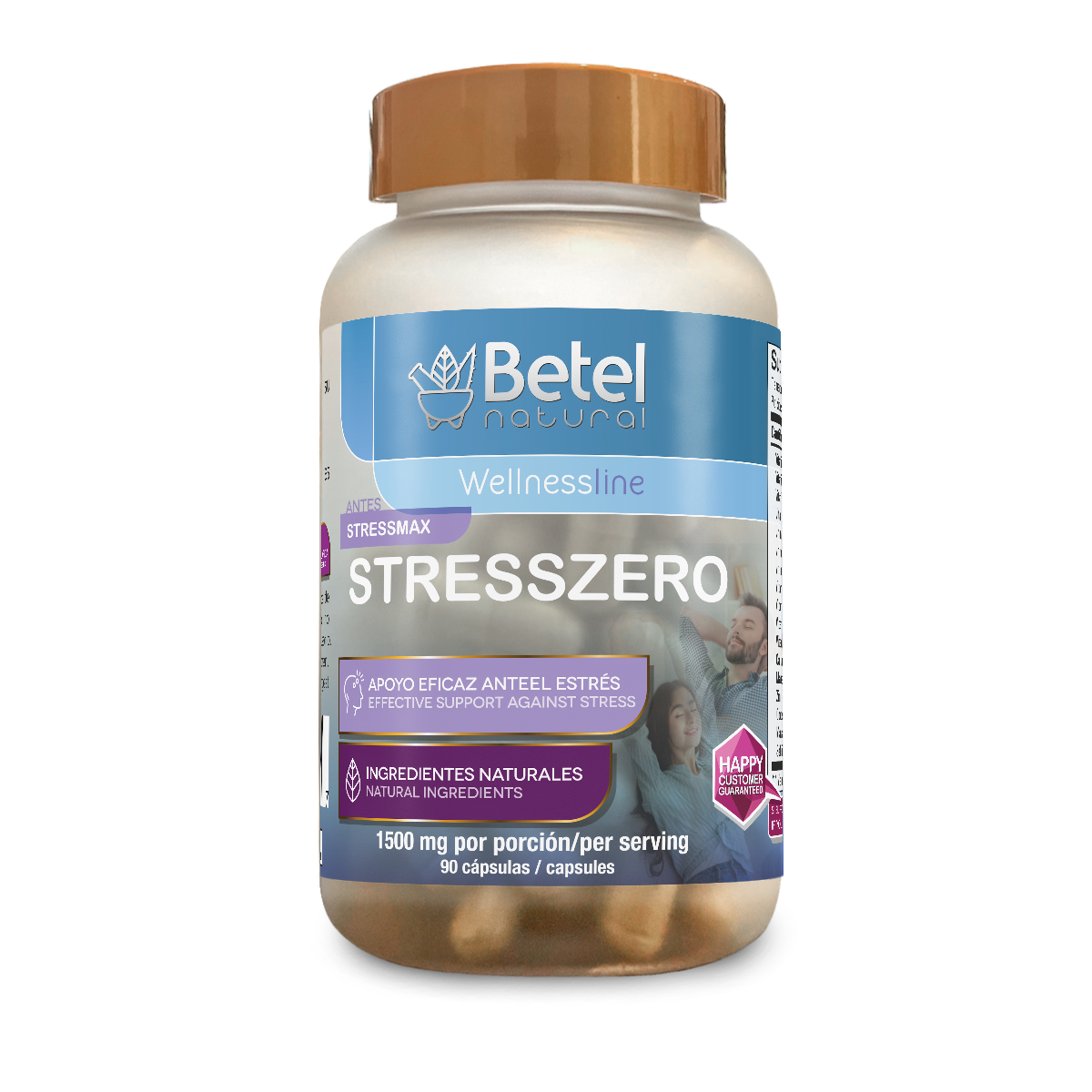 STRESSZERO CAPSULA SOPORTE NATURAL CONTRA EL ESTRES