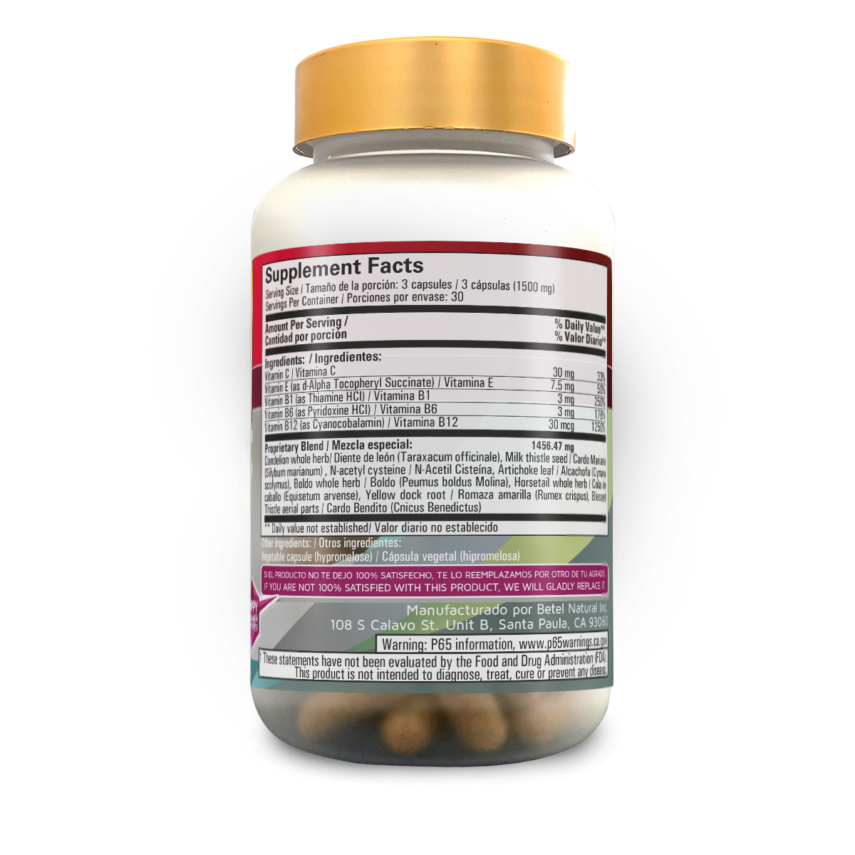HIGADETOX SOPORTE Y LIMPIEZA HEPATICA