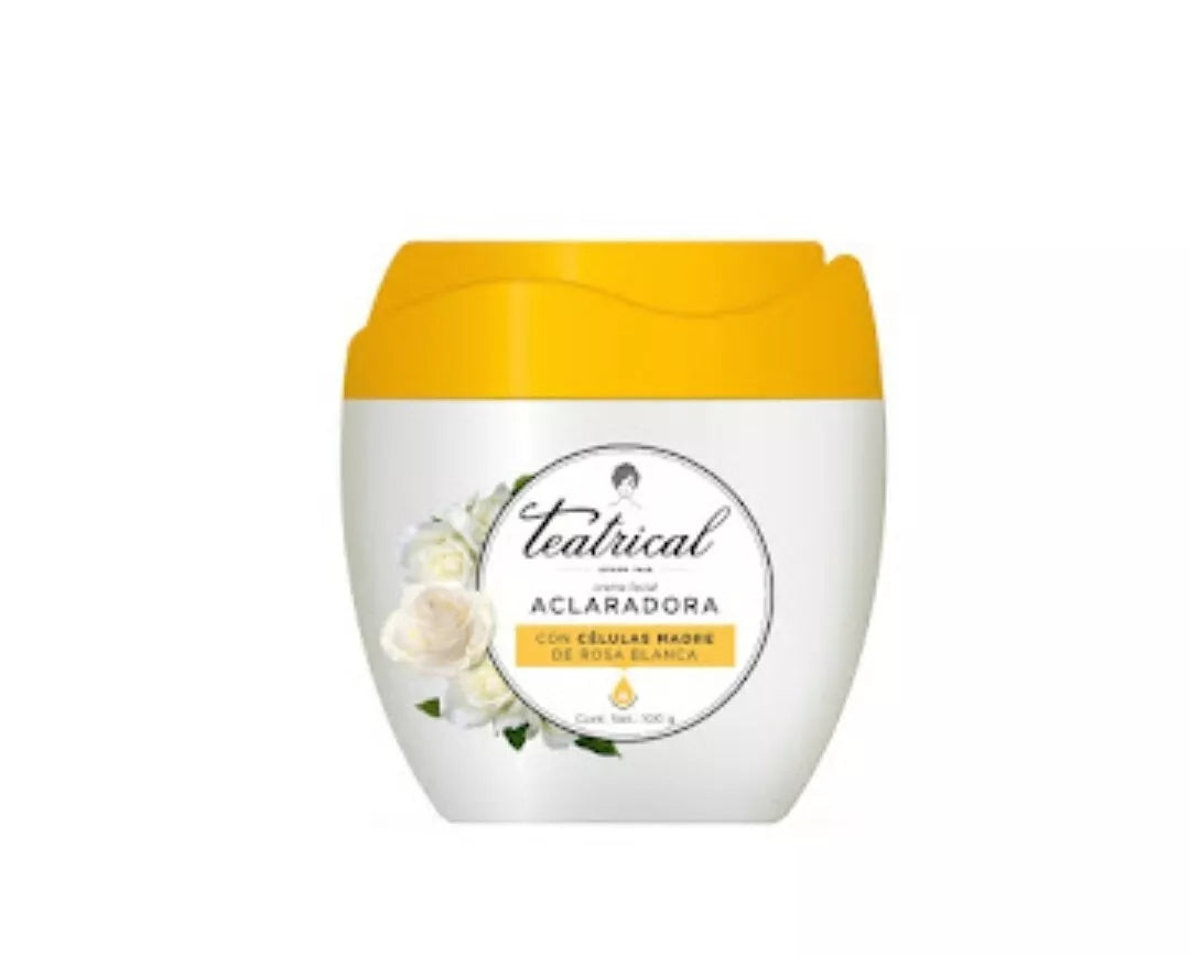 CREMA FACIAL ACLARADORA CON CELULAS MADRE DE ROSA BLANCA
