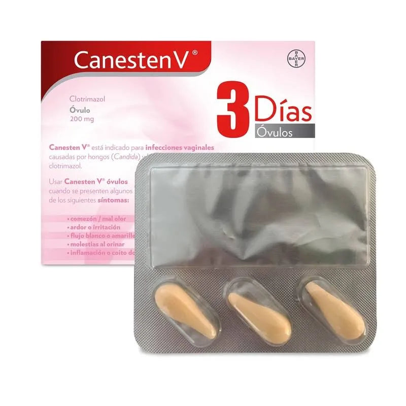 CANESTENV OVULOS 3 DIAS